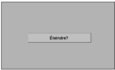 SANYO PLV-80 - MISE HORS TENSION DU PROJECTEUR - 2