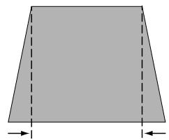 SANYO PLV-80 - REGLAGE DU TRAPEZE - 3