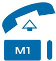 AASTRA M720 - Activer la fonction programmée : - 1
