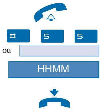 AASTRA M720 - Annuler un rendez-vous - 1