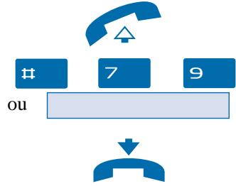 AASTRA M720 - Utiliser la fonction stockage ré-émission - 3