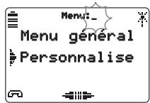 AASTRA M922 - Acceder au menu personnelisation - 1