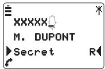 AASTRA M922 - Emettre un appel interne - 2