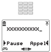 AASTRA M922 - Utiliser le mode prénumérotation - 1