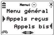 AASTRA M922 - Consulter le journal des bis (appels émis) - 1