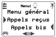 AASTRA M922 - Consulter le journal des appels reçus - 1