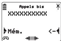 AASTRA M922 - Mémoriser le nom et/ou le numéro dans le réseau privé - 2