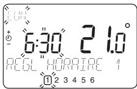 HONEYWELL CM907 - Pour changer le programme de chauffage : - 2