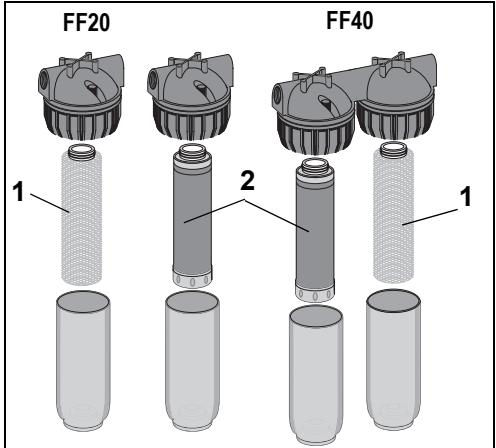 HONEYWELL FF40 - Bac du filtre - 1