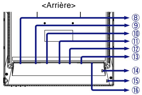IIYAMA PROLITE T1930SR - Commandes et connecteurs - 2