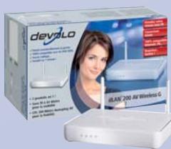 DEVOLO DLAN 200 AV WIRELESS G - Contenu du coffret complet - 1