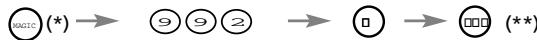 ONE FOR ALL URC 3445 - Exemplo 1: - 1