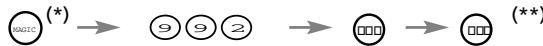 ONE FOR ALL URC 3445 - Exemplo 3: - 1