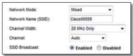 LINKSYS E2500 - Vezeték nélkūli beállitások - 1