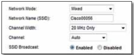 LINKSYS E2500 - Wireless Settings (Instellingen voor draadloos network) - 1