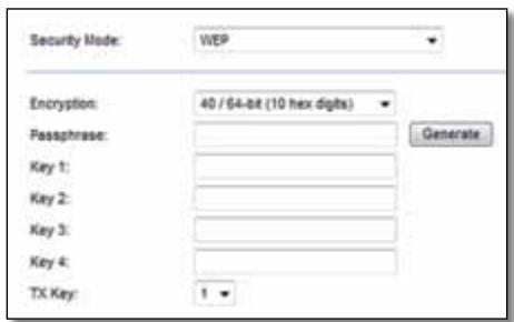 LINKSYS E2500 - WEP - 1