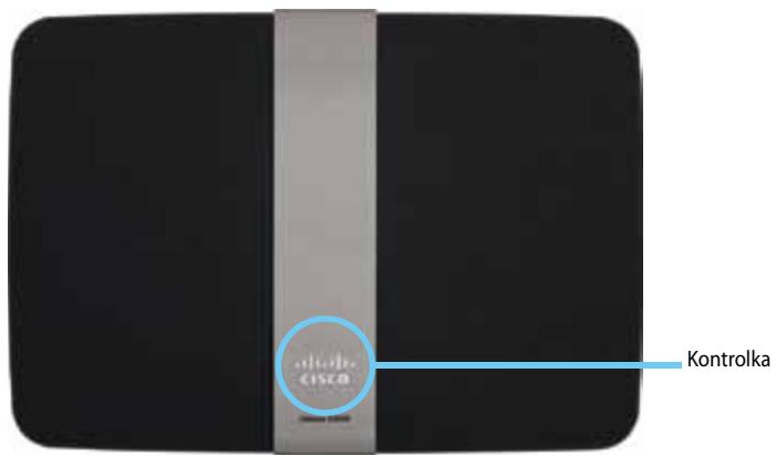 LINKSYS E2500 - Pohled seshora - 1