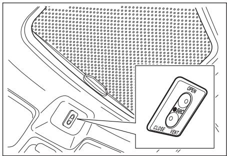SSANGYONG MUSSO SPORTS - Faire coulisser le toit ouvrant - 5