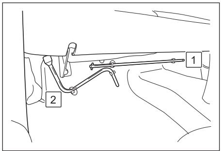 SSANGYONG MUSSO SPORTS - Installez une rouel - 1