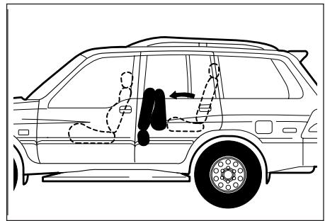 SSANGYONG MUSSO SPORTS - Déplier LE SIÈGE ARRIÈRE - 1