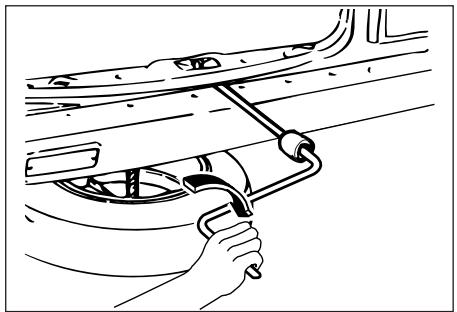 SSANGYONG MUSSO SPORTS - Installez une rouel - 2