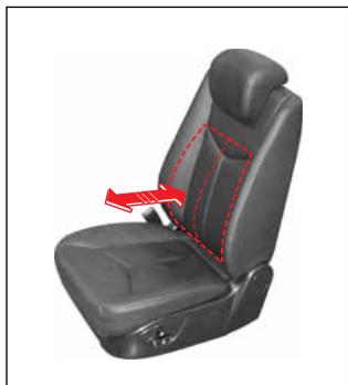 SSANGYONG KYRON - Réglage de l'inclinaison du dossier du siège - 8