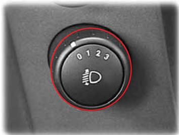 SSANGYONG KYRON - COMMUTATEUR DE RE-GLAGE DES PROJECTEURS* - 1