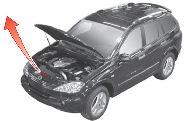 SSANGYONG KYRON - AVERTISSEMENT - 1