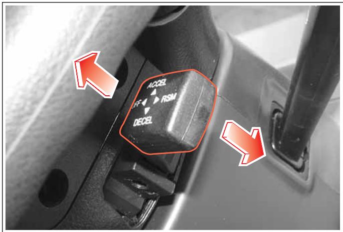 SSANGYONG KYRON - Récupération de la vitesse sélectionnée - 1