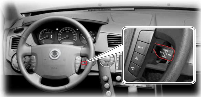 SSANGYONG KYRON - RÉGULATION DE VITESSE - 1