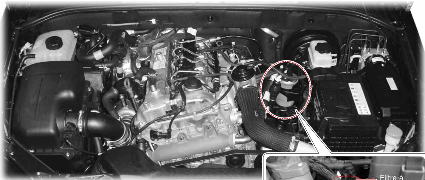 SSANGYONG KYRON - COMMENT VIDANGER L'EAU DU FILTRÉ À CARBURANT (Avec Séparateur D'eau Additionnel) - 1