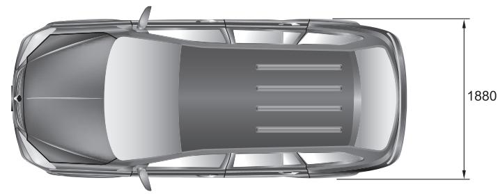 SSANGYONG KYRON - DIMENSIONS - 1