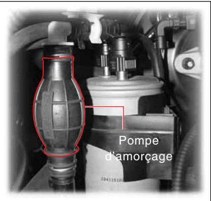 SSANGYONG KYRON - Circonstances d'utilisation de la pompe d'amorçage - 1