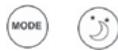 DAIKIN FWEC2 - Combinaisons de touches actives - 2