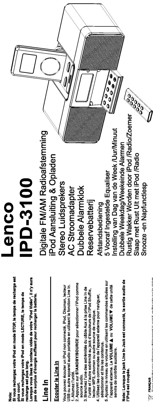 LENCO IPD-3100 - Chargez notre ipod - 1
