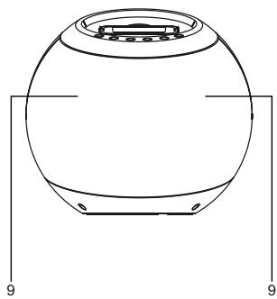 LENCO IPOD-BALL - Hauptgerät - 1