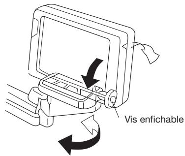 LENCO MES-205 - Reglage de l'angle de l'ecran - 1