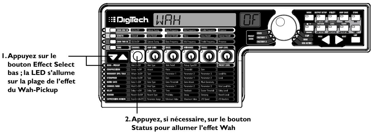 DIGITECH GNX3000 - Editer les Effets de preset - 1