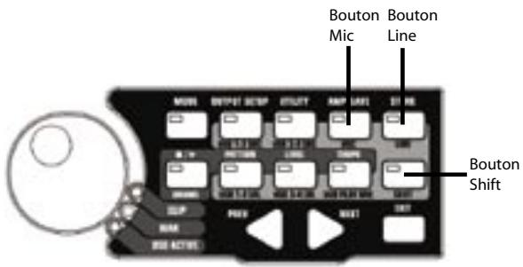 DIGITECH GNX3000 - Réglages de Micro et de Ligne - 1