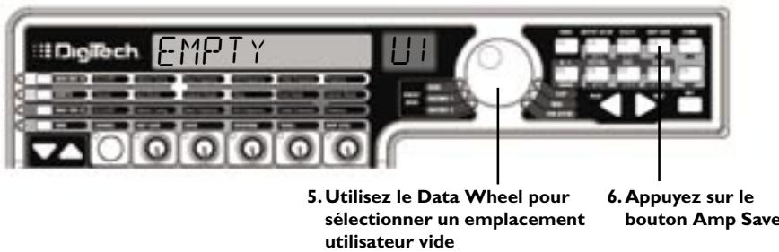 DIGITECH GNX3000 - Sauvegarder l'HyperModel™ - 2