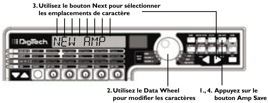 DIGITECH GNX3000 - Sauvegarder l'HyperModel™ - 1