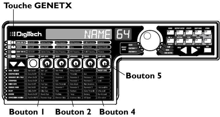 DIGITECH GNX3000 - Modèles ampli et enceinte - 1