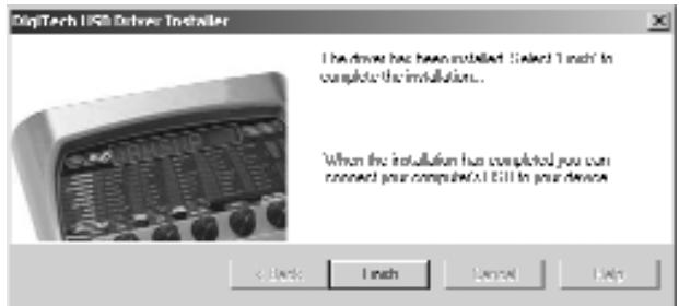 DIGITECH USB INSTALL - installation des drivers USB digitech - 4