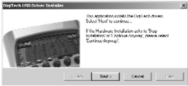 DIGITECH USB INSTALL - installation des drivers USB digitech - 3