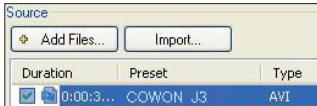 COWON J3 - + Conversion de fichiers video en utilisant COWON MediaCenter - JetAudio - 4