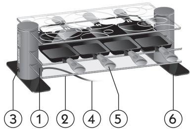 LAGRANGE RACLETTE 4 TRANSPARENCE - TRANSPARENCE - 2