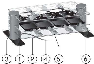 LAGRANGE RACLETTE 4 TRANSPARENCE - TRANSPARENCE - 2