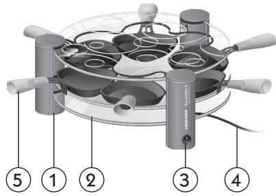 LAGRANGE RACLETTE 4 TRANSPARENCE - TRANSPARENCE - 1