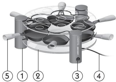 LAGRANGE RACLETTE 4 TRANSPARENCE - TRANSPARENCE - 1