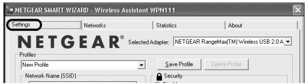 NETGEAR WPN111 - Configuration de votre WPN111 et enregistrement du profil - 1